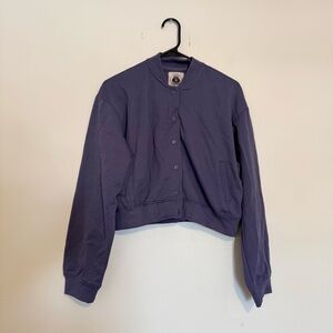 Ashley By 26 International | Women's Purple Bomber Jacket